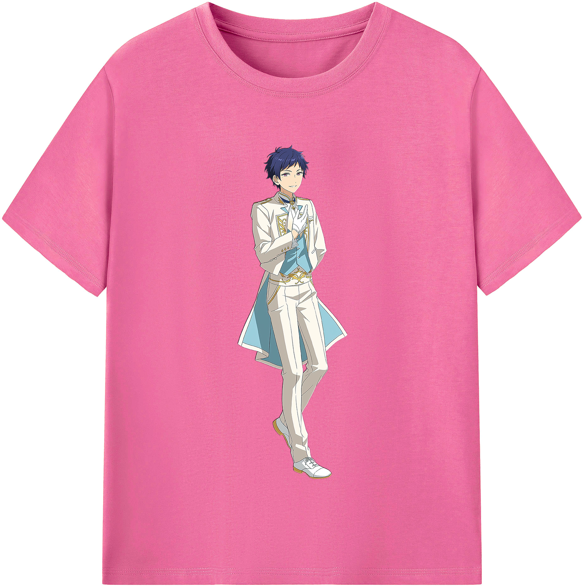 （画像用） あんさんぶるスターズ! Ensemble Stars レディースカジュアルプリントTシャツ（綿100％）